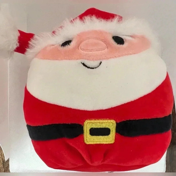 KELLYTOY | Squishmallow Nick the Santa, mini-Santa plush toy - Picture 6 of 10